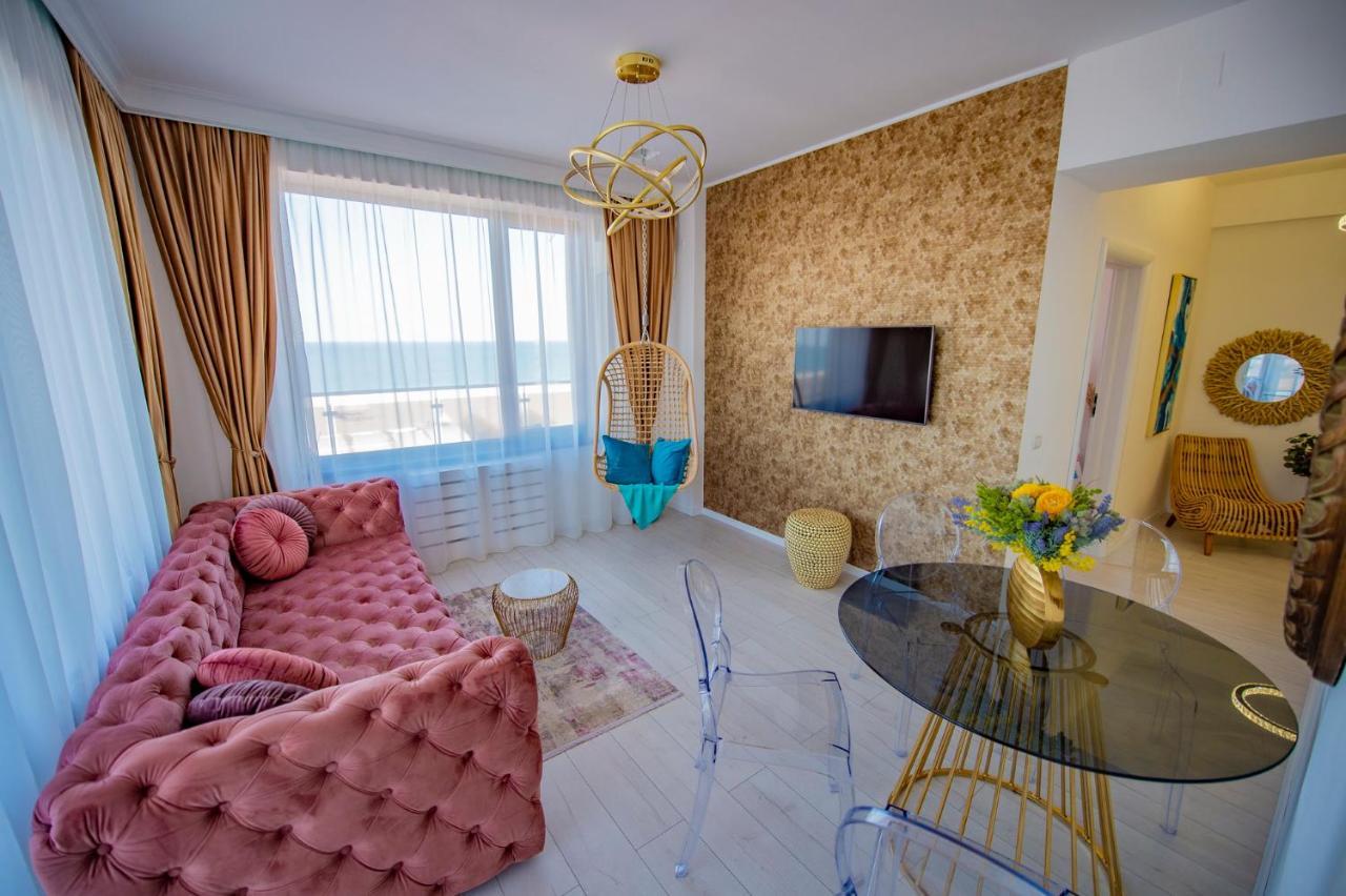 Appartamento Summerland Luxury Velvet Front Sea View Mamaia Esterno foto