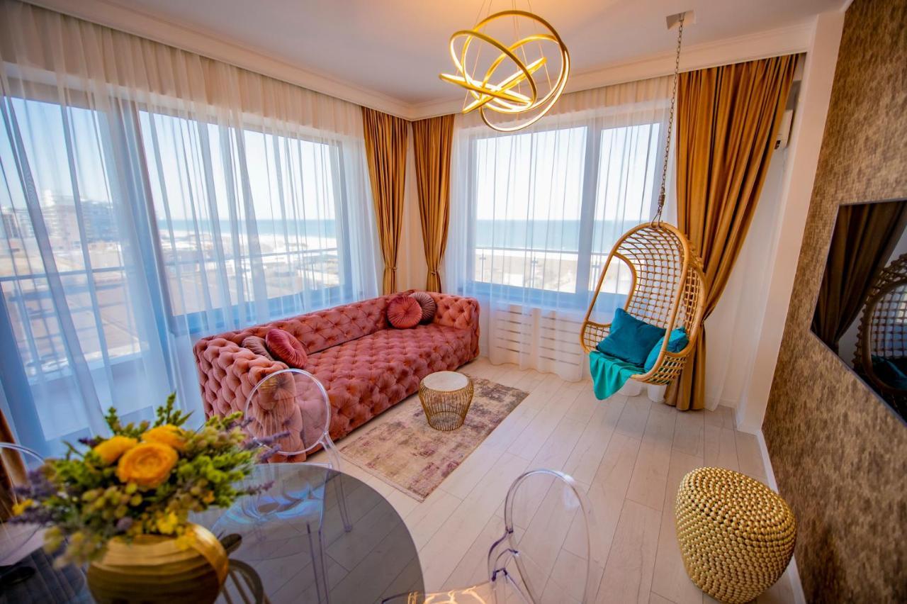 Appartamento Summerland Luxury Velvet Front Sea View Mamaia Esterno foto