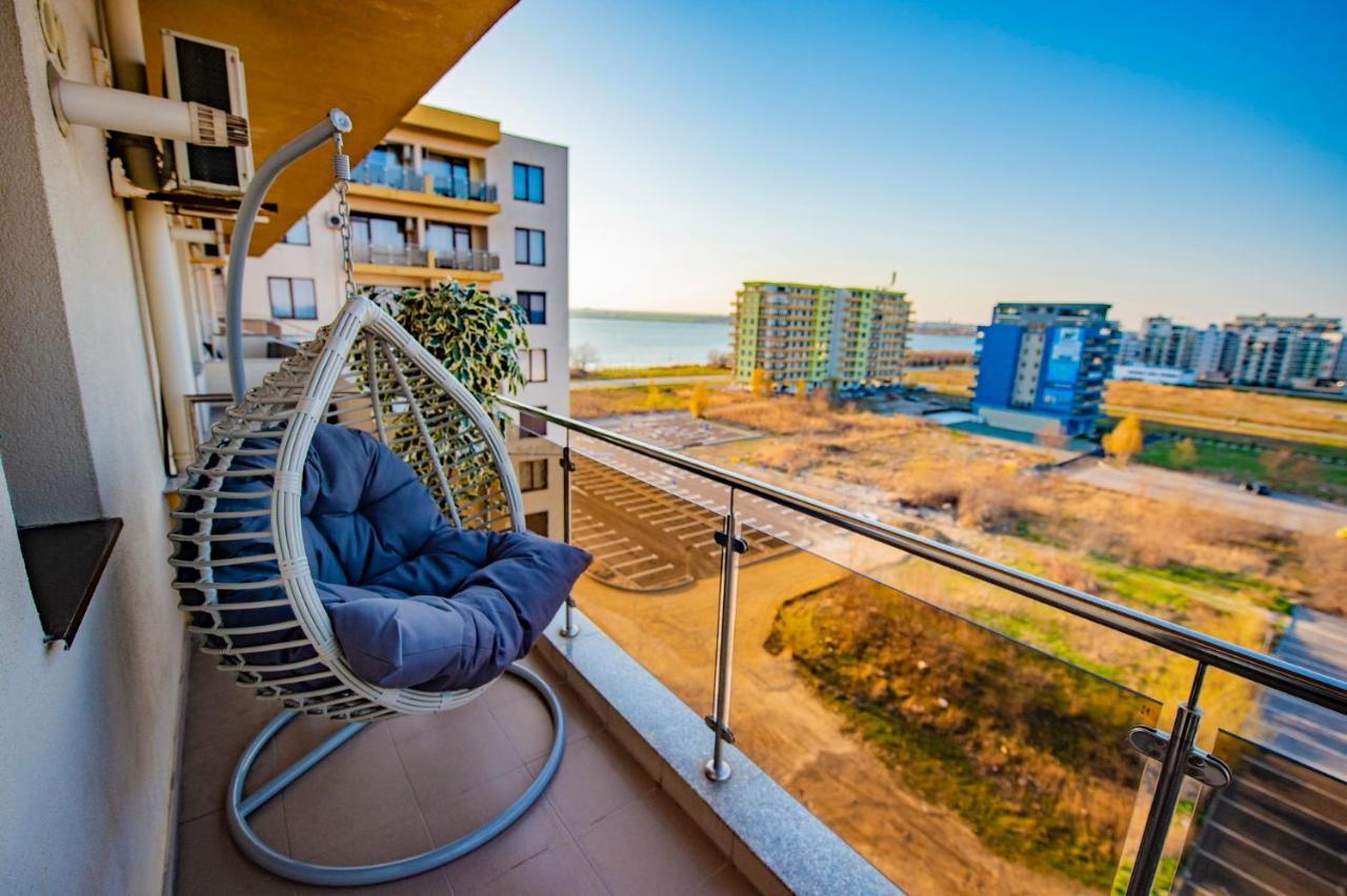Appartamento Summerland Luxury Velvet Front Sea View Mamaia Esterno foto