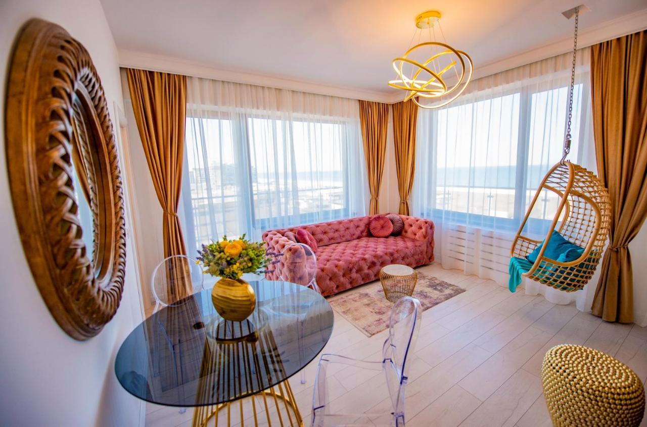 Appartamento Summerland Luxury Velvet Front Sea View Mamaia Esterno foto