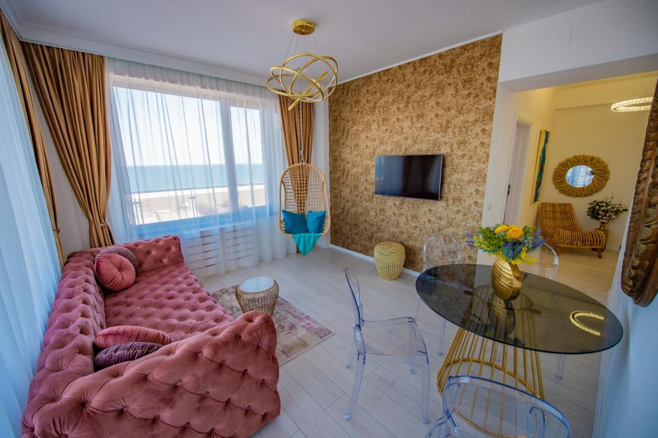 Appartamento Summerland Luxury Velvet Front Sea View Mamaia Esterno foto