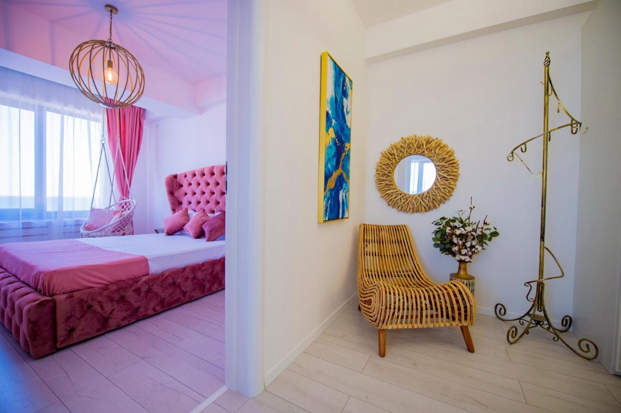 Appartamento Summerland Luxury Velvet Front Sea View Mamaia Esterno foto